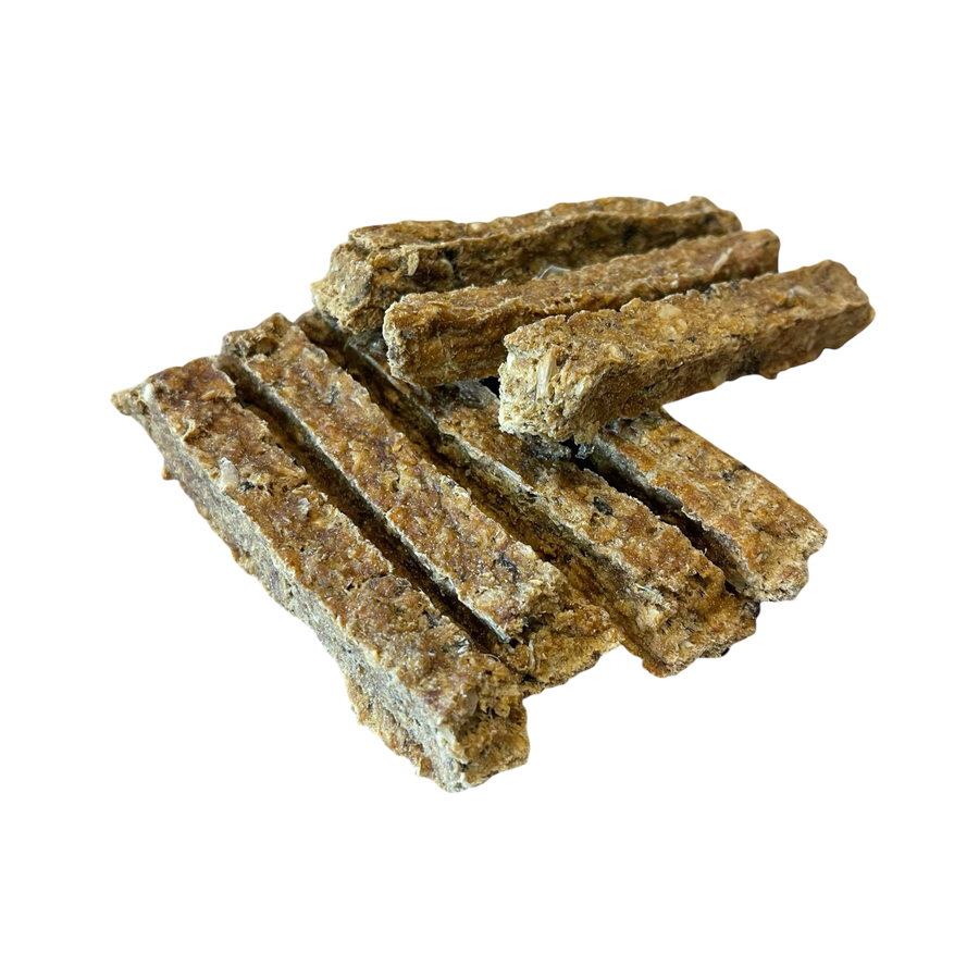 Lachs Fleisch Sticks PUR – Bones & Bites
