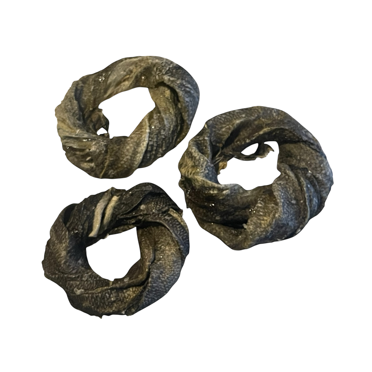 Dorschhaut Ring, gedreht – Bones & Bites
