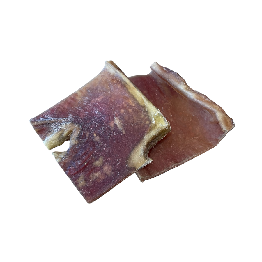 Rinder Kopfhaut Platte Light (M) – Bones & Bites