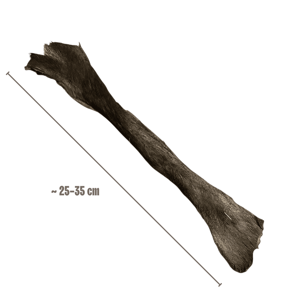 Rehhaut Stangen mit Fell – Produktansicht 3 – Bones & Bites